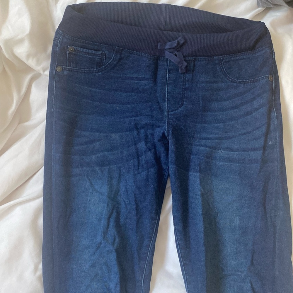 Arizona Jeans: Mid rise Boyfriend Jeans with stretchy waist for Junior Girls